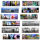 UNIVERSAL SOUVENIR 6 Set New York NYC Souvenir Photo Picture Fridge Magnets 2 x 3 inch - Pack of 6